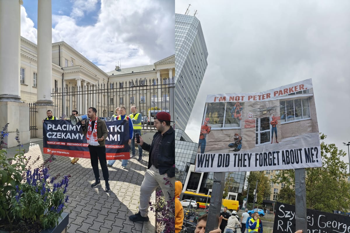 Как прошёл митинг против долгих сроков ожидания побыта в варшаве